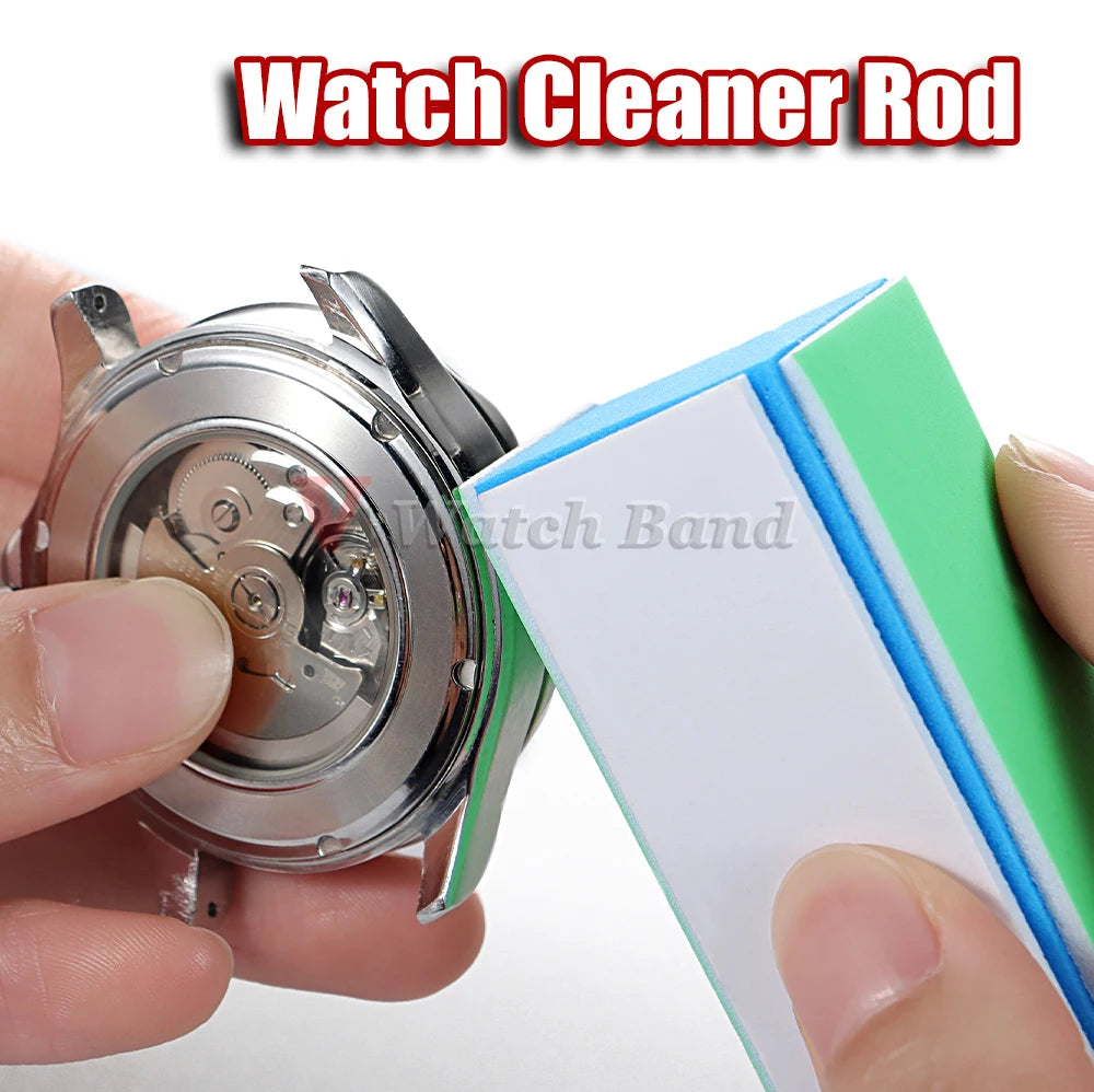 1/2/4pcs Watch Cleaner Rod for Watchmaker Accessories Tools 4 Sides Mesh Polishing Files Wrist Watch Parts Cleaning Polish Tools