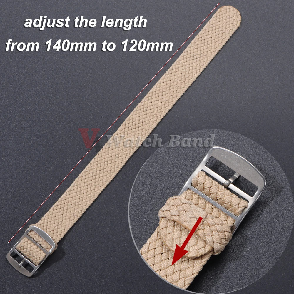 High Quality Nylon 18mm 20mm 22mm Watch Band for Seiko for Fossil for Oris Military Casual Watchband Army Sport Straps Replace