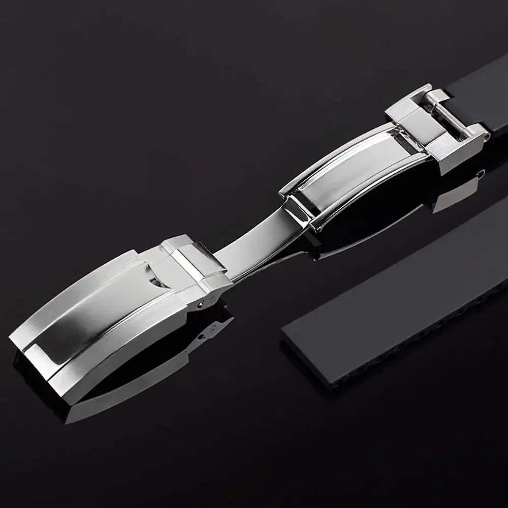 Wacthband Backle 9*16mm for Rolex Submariner Blackwater Ghost Ghost King Buckle Daytona Combination Lock Strap Steel Strap Clasp