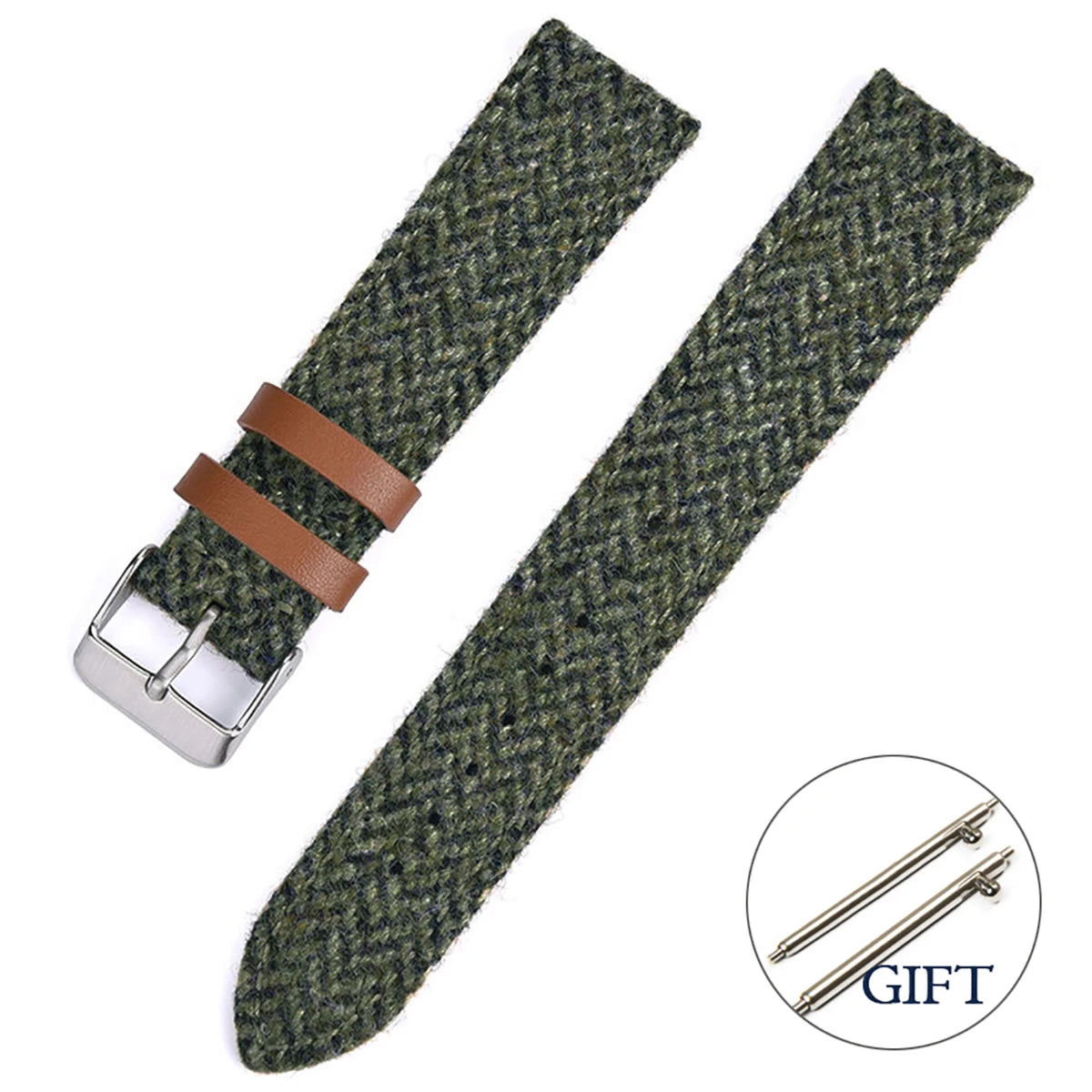 Vintage Genuine Leather Watch Band for SEIKO Replacement Bracelet Men Women Quick Release Wrist Band Weave Strap 18mm 20mm 22mm