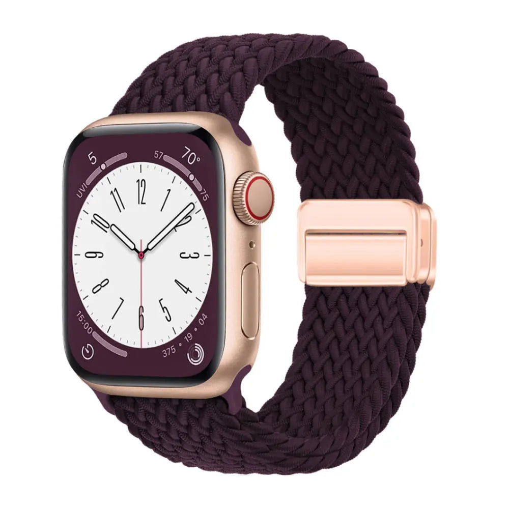 Magnetic Strap For Apple Watch Ultra 3 49mm Series 11 10 46mm 42mm Nylon Loop Band For Iwatch SE3 40mm 44mm 45mm 38/41mm Correa