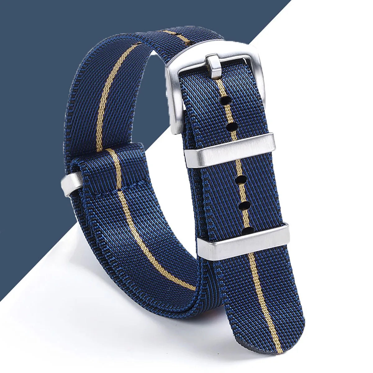 High Density Nylon Watch Band for Omega Bracelet for Huami Amazfit GTS for Seiko for Tudor Military Strap for Samsung Galaxy