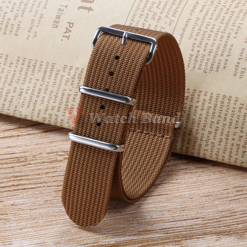 High Quality Nylon Watch Band for Omega 20mm 22mm 18mm Strap for Seiko Military Casual Watchband Army Sport Bracelet Replacement