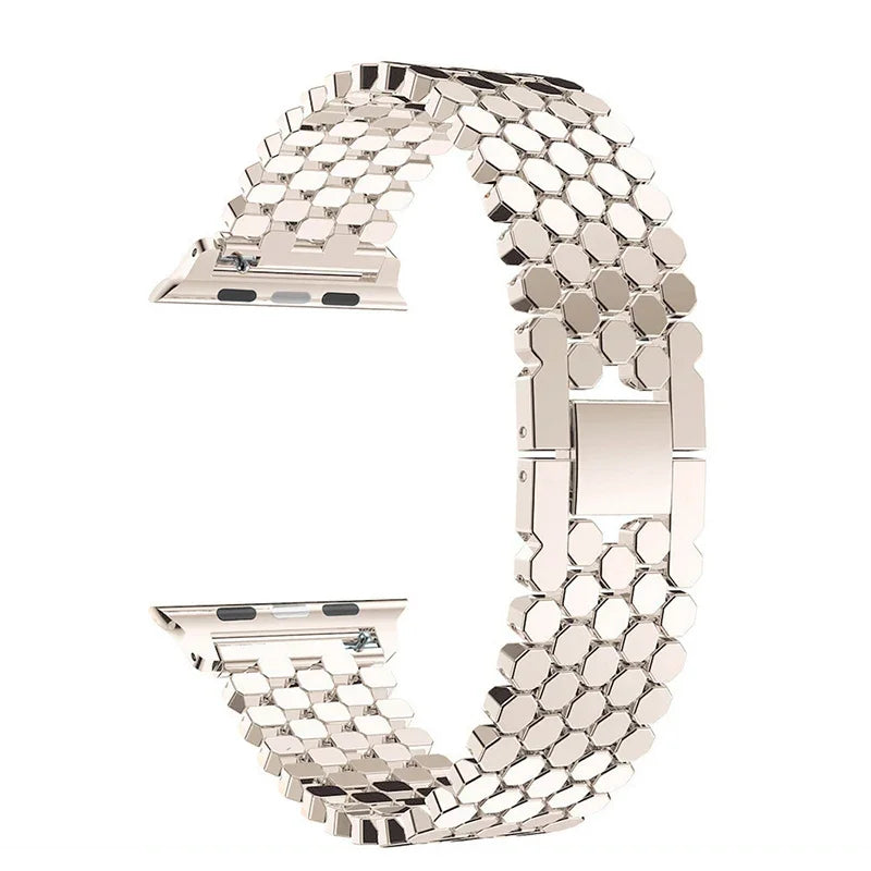 Metal Strap For Apple Watch Ultra 2 49mm 9 8 7 45mm 41mm Stainless Steel Smart Watch Wristband For iWatch 6 se 44mm 42mm 40 38mm