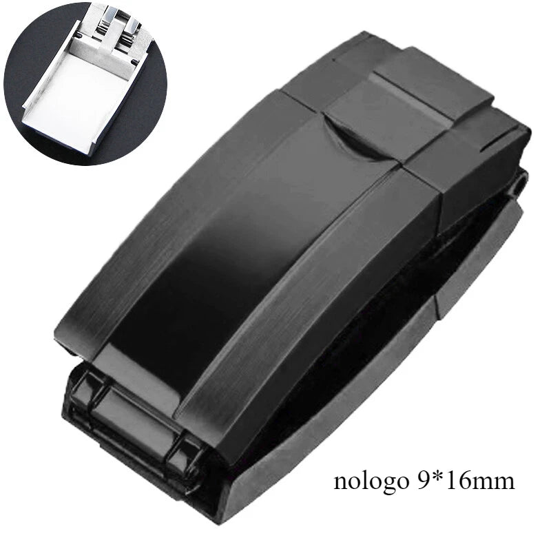 Wacthband Backle 9*16mm for Rolex Submariner Blackwater Ghost Ghost King Buckle Daytona Combination Lock Strap Steel Strap Clasp