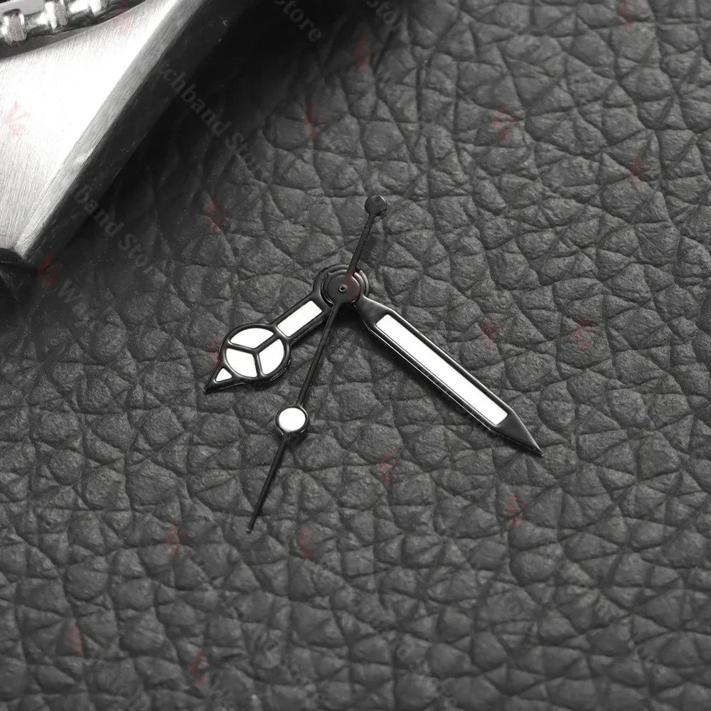NH35 Silver Submariner Hands Nh35 Lumen Pointer Mercedes Diver Hands for Seiko Watches Replacement Part NH35 NH36 4R 7S Hands