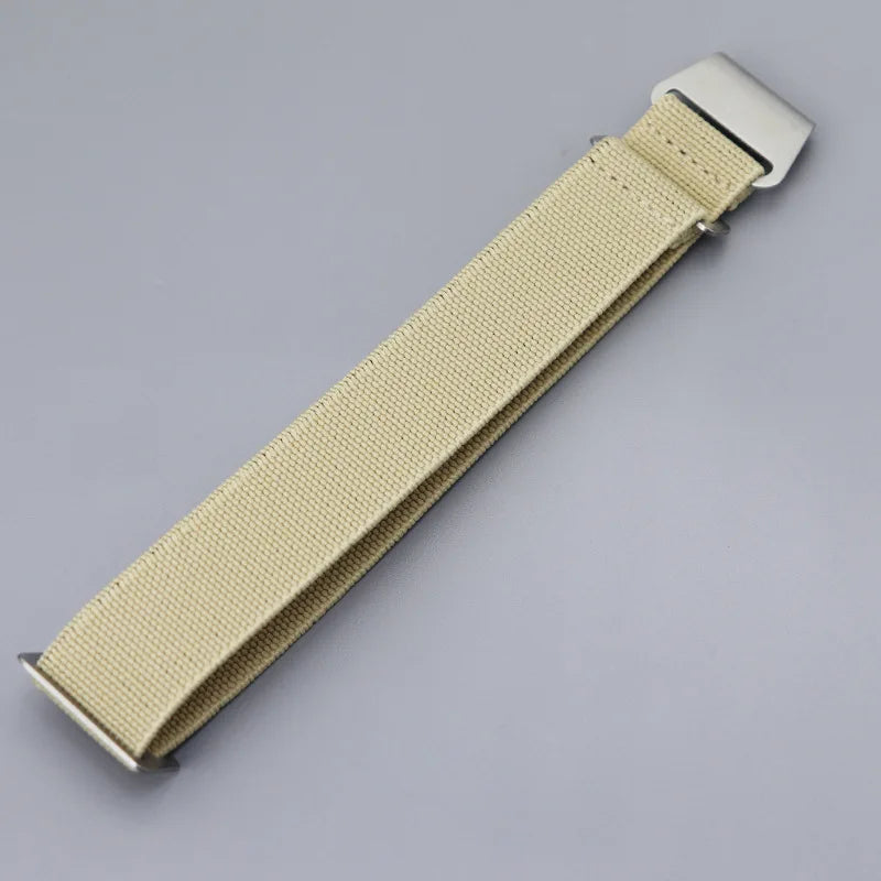 Elastic Nylon Band for Seiko for Rolex for OEMGA for Tudor Watch Sport Bracelet Parachute Watch Strap18mm 20mm 22mm Width