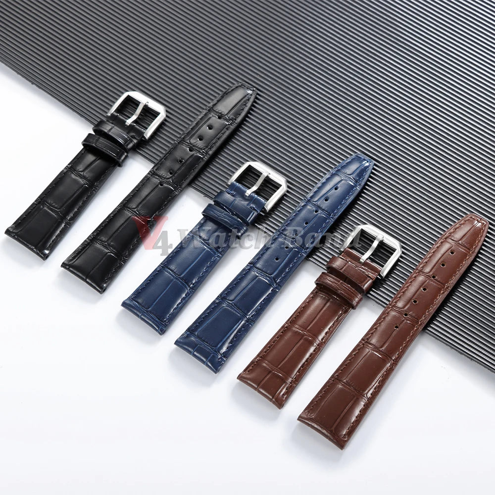 20mm 21mm 22mm Cowhide Watch Strap Genuine Belt for IWC Pilot Portugieser Portofino Watchband Bracelet Men Watch Accessories