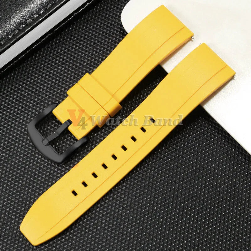 Quick Release Rubber Watch Strap for Citizen for Seiko20mm 22mm 24mm Premium Silicone Band for Omega Replace Bracelet for Tissot