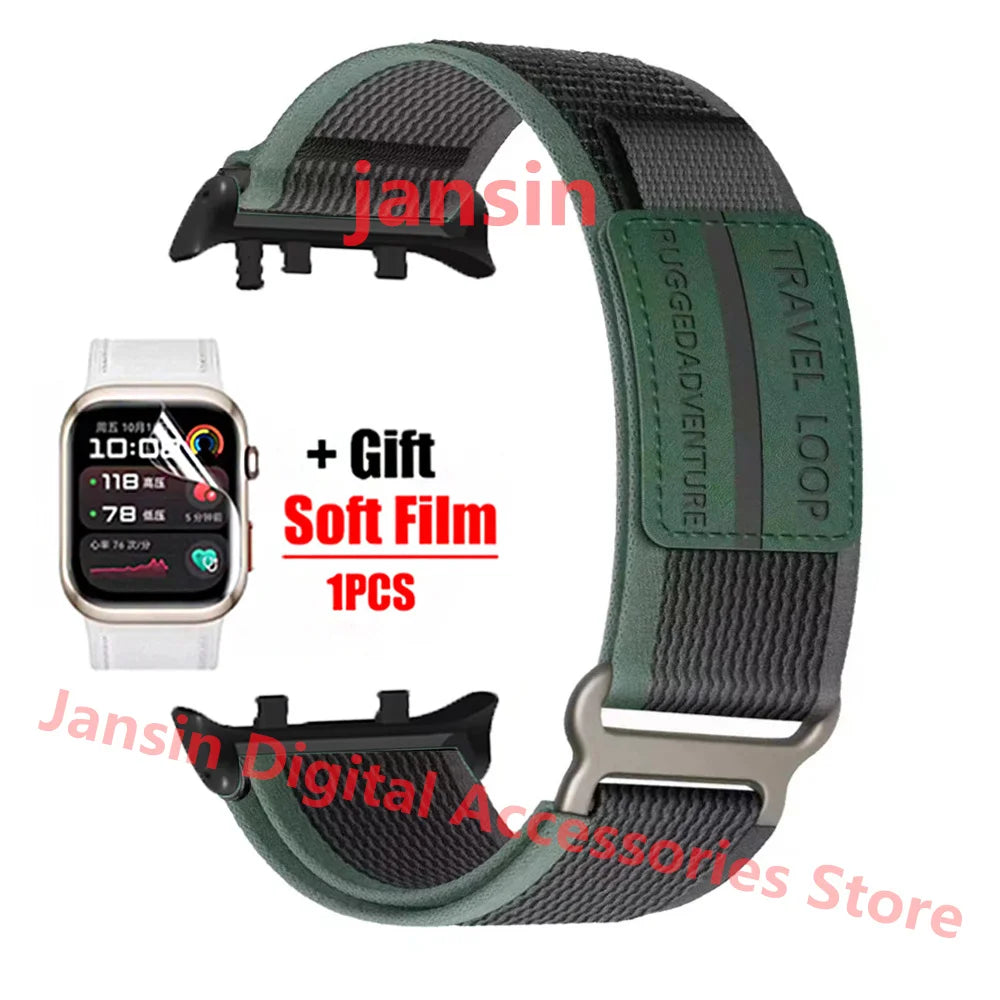 Nylon Loop Bracelet For Huawei Watch D2 Correa Sport Wristband For Huawei Watch D2 Strap Replaceable Soft Film Accessories