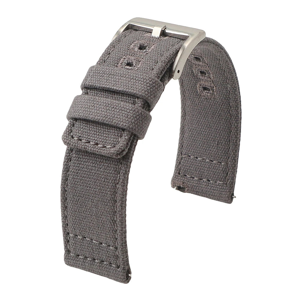 Men's Military Nylon Watch Strap for Seiko for Omega Bracelet Quick Release Universal Canvas Smart Watchband 18mm 19mm 20mm 22mm