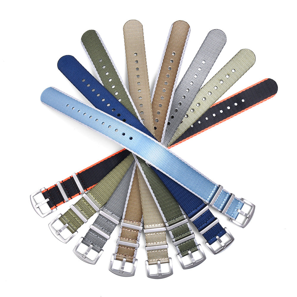 High Density Nylon Watchband for Omega Seamaster Premium Quality Bracelet for Rolex Waterproof Sweat-Proof 20mm 22mm Strap