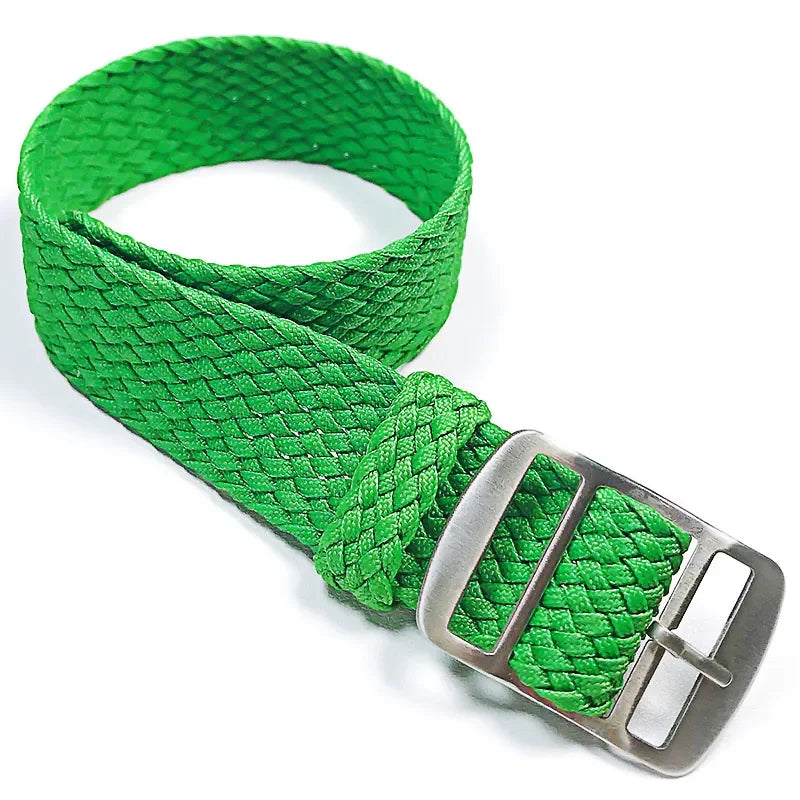 Fabric Woven Bracelet for Perlon14 16 18mm for Omega Seamaster007 20mm 22mm for Rolex for Tudor Watch Band Nylon Strap Wristband