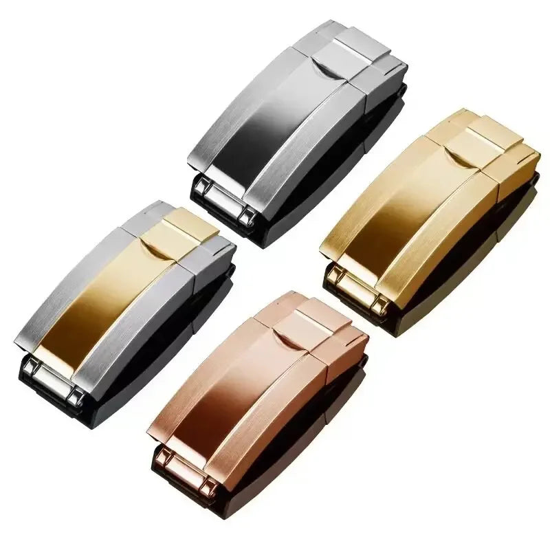 Wacthband Backle 9*16mm for Rolex Submariner Blackwater Ghost Ghost King Buckle Daytona Combination Lock Strap Steel Strap Clasp