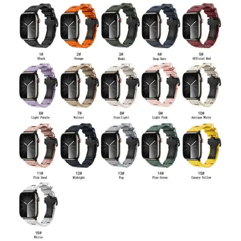 Kilim Single Tour Strap For Apple Watch 11 46 42mm Silicone Bracelet Band For Iwatch 10 9 8 se 49/45mm Sport Wristband Accessory