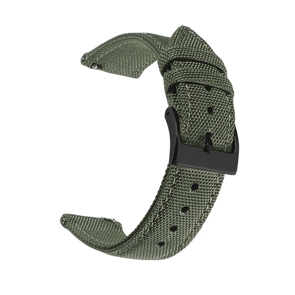 Waterproof Sailcloth Watch Band Quick Release Watch Strap 18mm 19mm 20mm 21mm 22mm 24mm Nylon Watchband for Blancpain for Omega