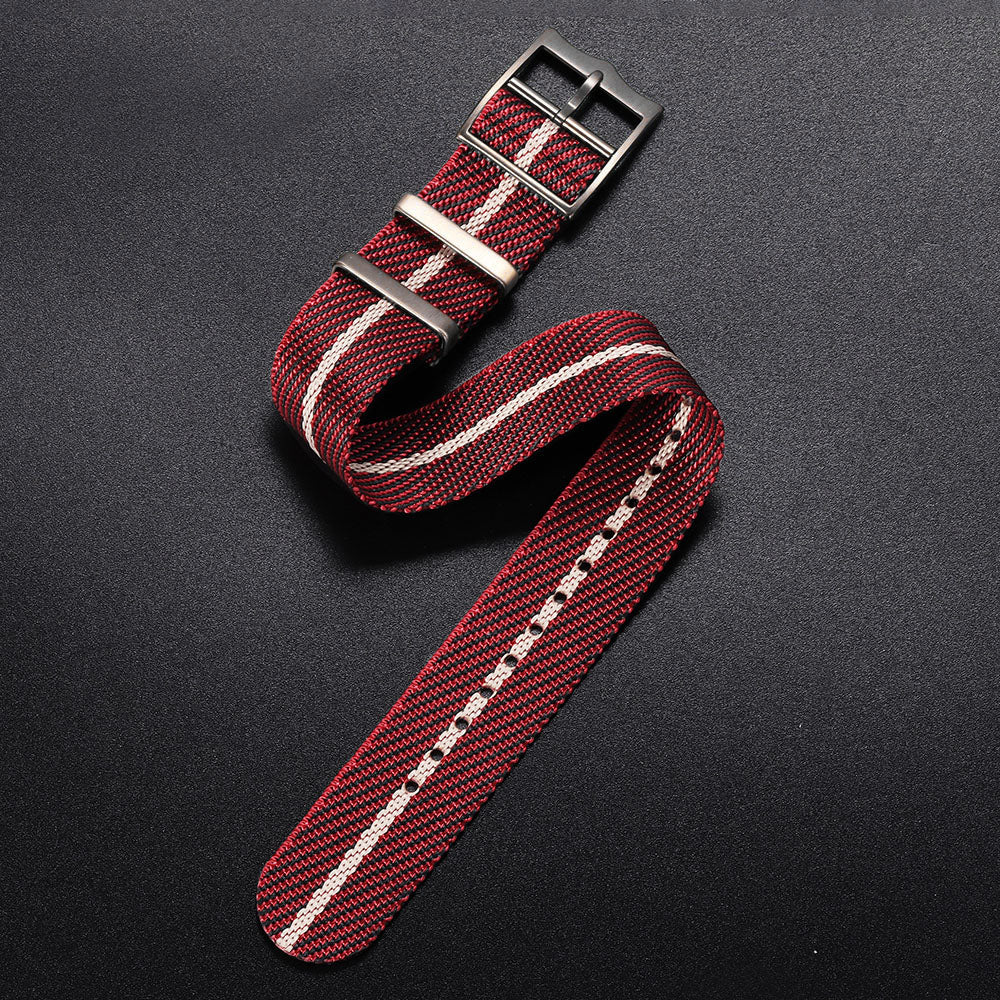 Universal Strap for Seiko Watchband for Rolex Bracelet for Omrga Canvas Nylon Band 22mm 20mm Wristband Watch Band Belt