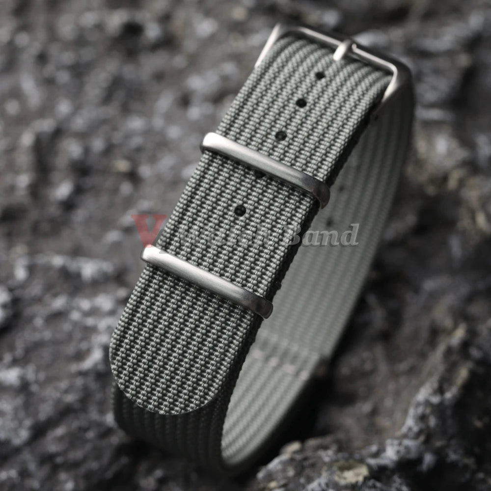 19mm 18mm 20mm 22mm New Ribbed Nylon Watchband Nylon Strap for Seiko Watches Accessories for Omega Military Watch Band Bracelets