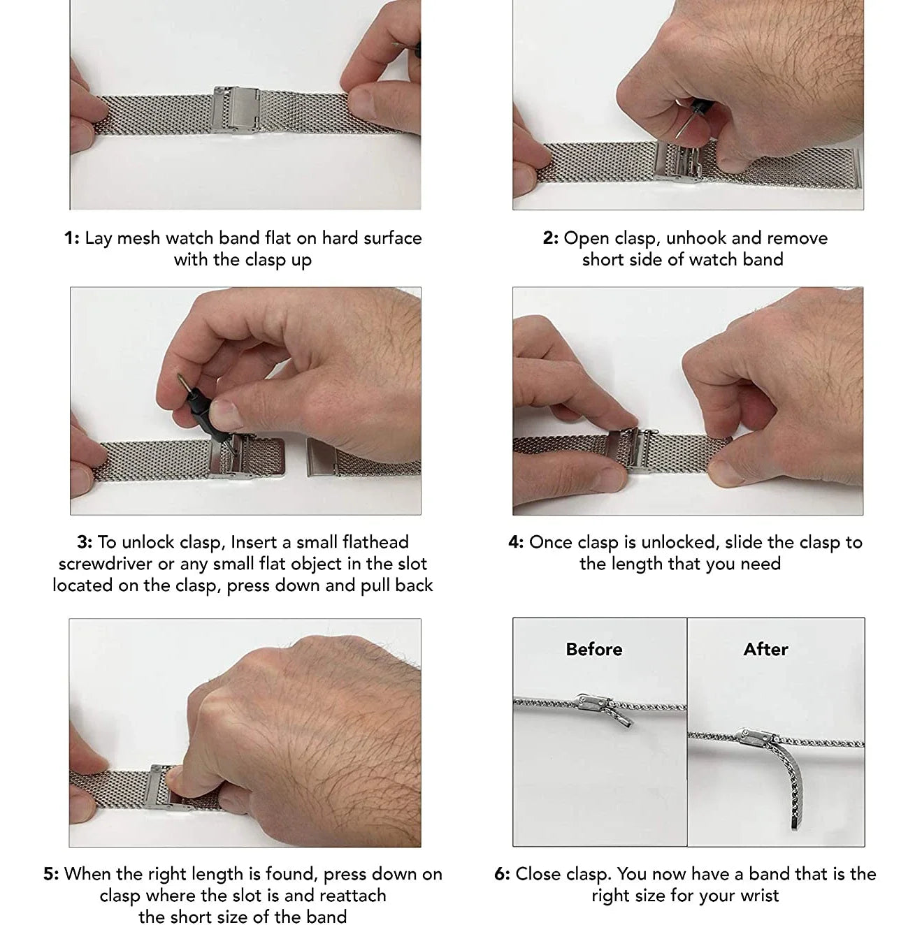 1.0 Mesh Milanese Strap for Seiko for Casio 2.5 Thickness Stainless Steel Watch Bracelet for DW for Omega Wristbelt18/20/22/24mm