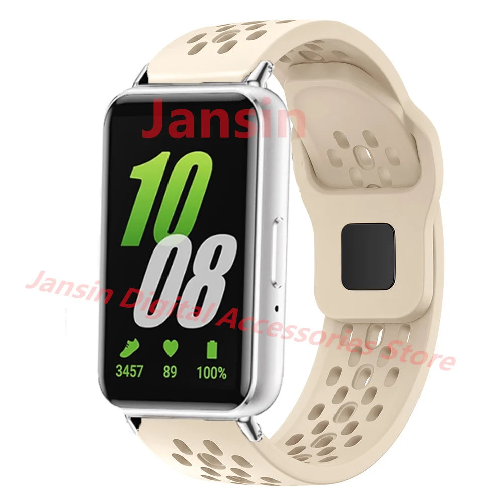 Silicone Band For Samsung Galaxy Fit 3 Strap Sport Wristband Correa For Samsung Galaxy Fit3 Bracelet Accessories Watchband
