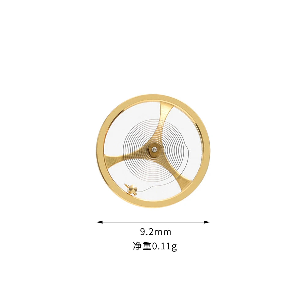 1pc 2pcs Watch Balance Wheel Replacement Part Watch Movement Balance Wheel Full Swing Hairspring ForWatchmaker Watch Repair Tool