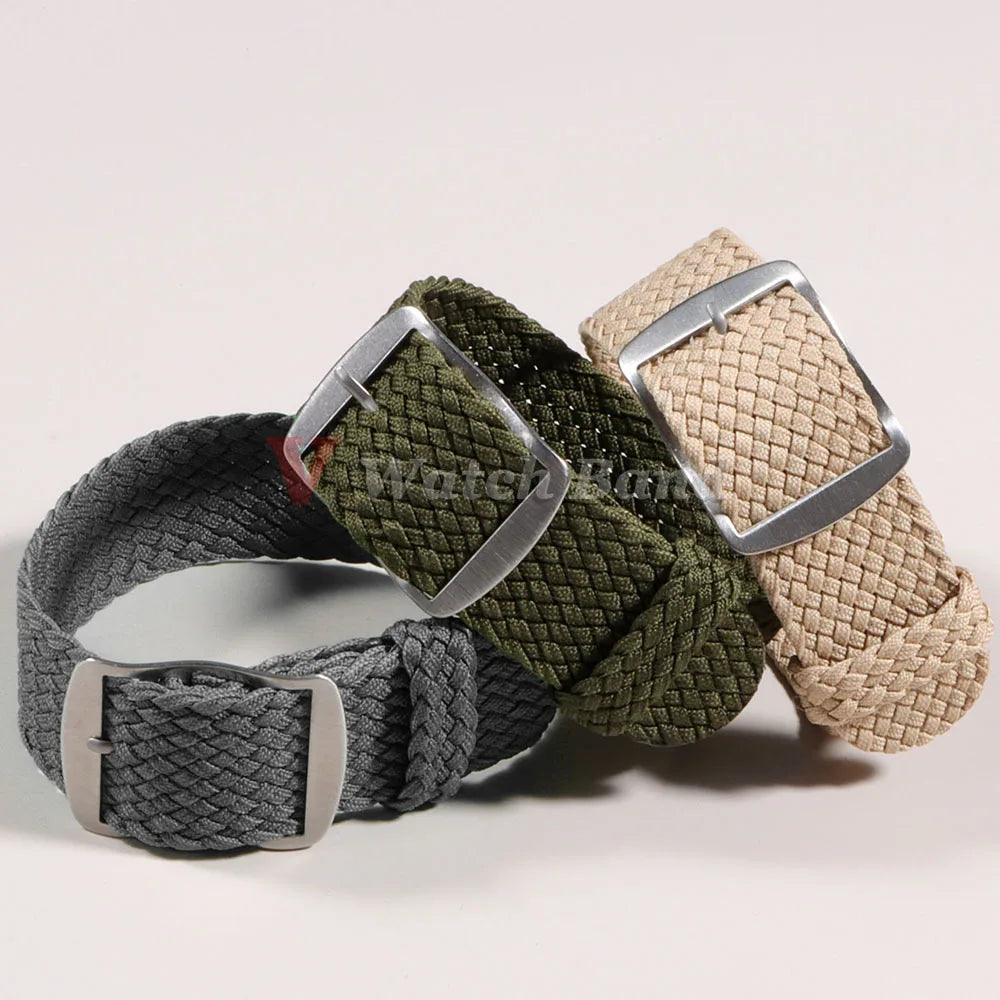 14/16/18/20/22mm Nylon Watch Strap 20mm for Omega 007 Replacement Band for Rolex Premium Soft Straps Universal Sports Watch Band