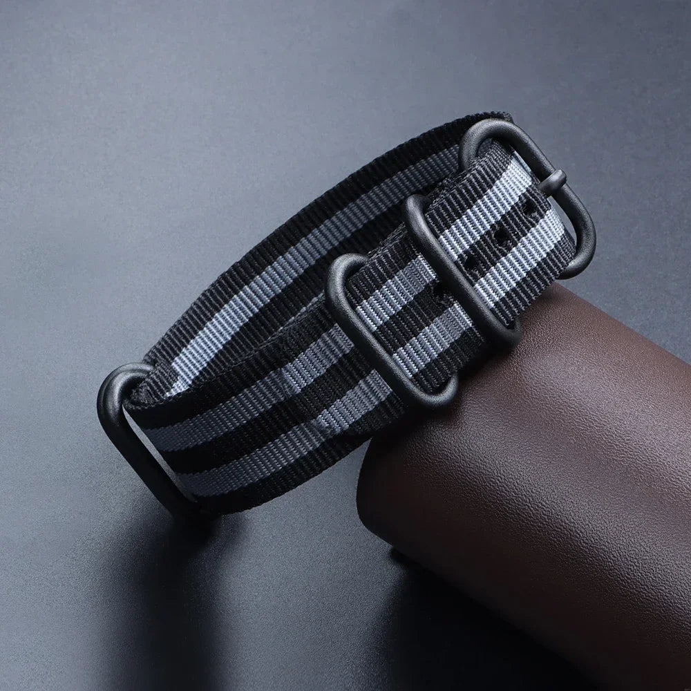 18mm 20mm 22mm Strap for Seiko High Quality Nylon Watch Band for Omega Army Sport Bracelet Replacement Military Casual Watchband