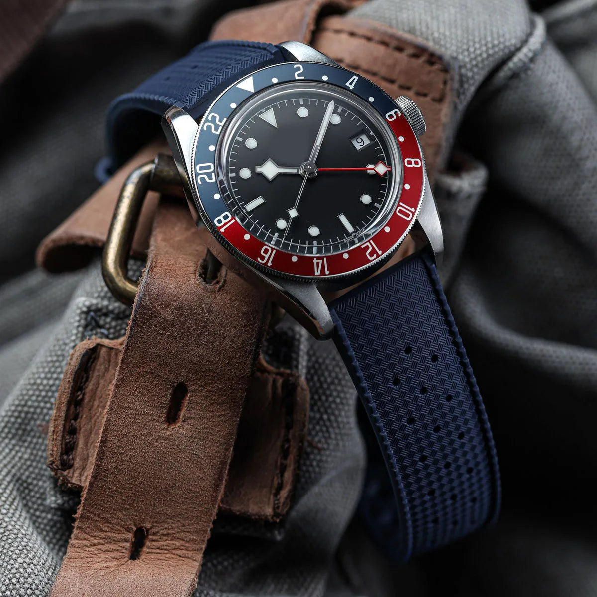 Premium Tropic Rubber Watchband for Seiko 20 22mm Quick Release Band for Fossil Strap for Oris Silicone Tropical Waterproof Band