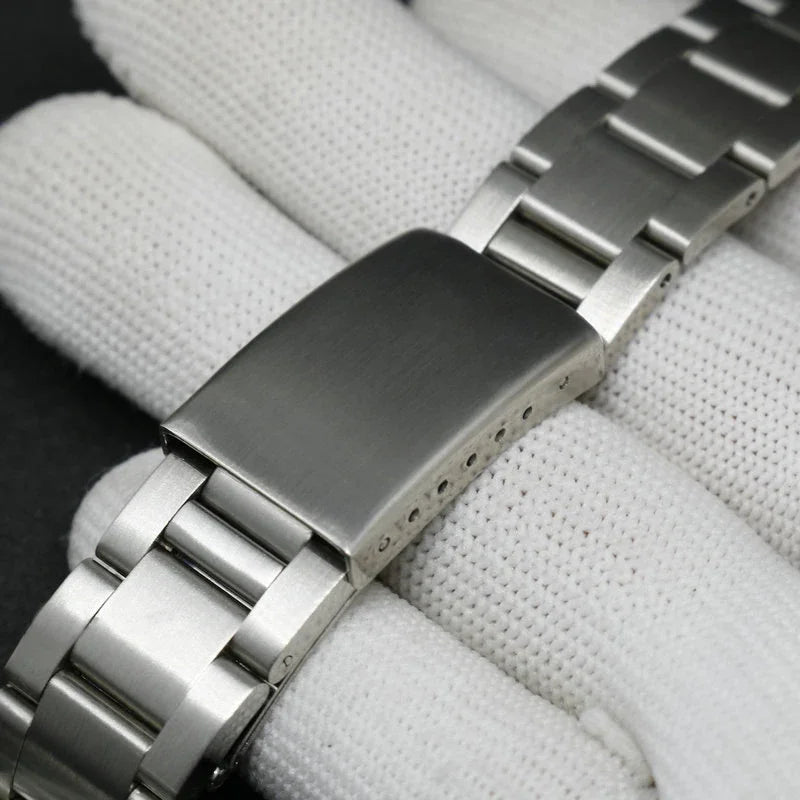 For Oyster Perpetual Air King Stainless Steel Strap Curved End Watchband for Rolex 40mm Solid Bracelet 19mm 20mm 21mm 13/17/18mm