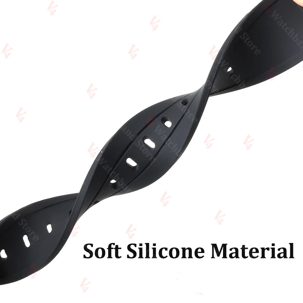 18mm Soft Silicone Watch Strap for Casio W800H SGW400 F91W F84 F105/108 A158/168 AE1200/1300 Band F-91W F84 F105 Resin Bracelet