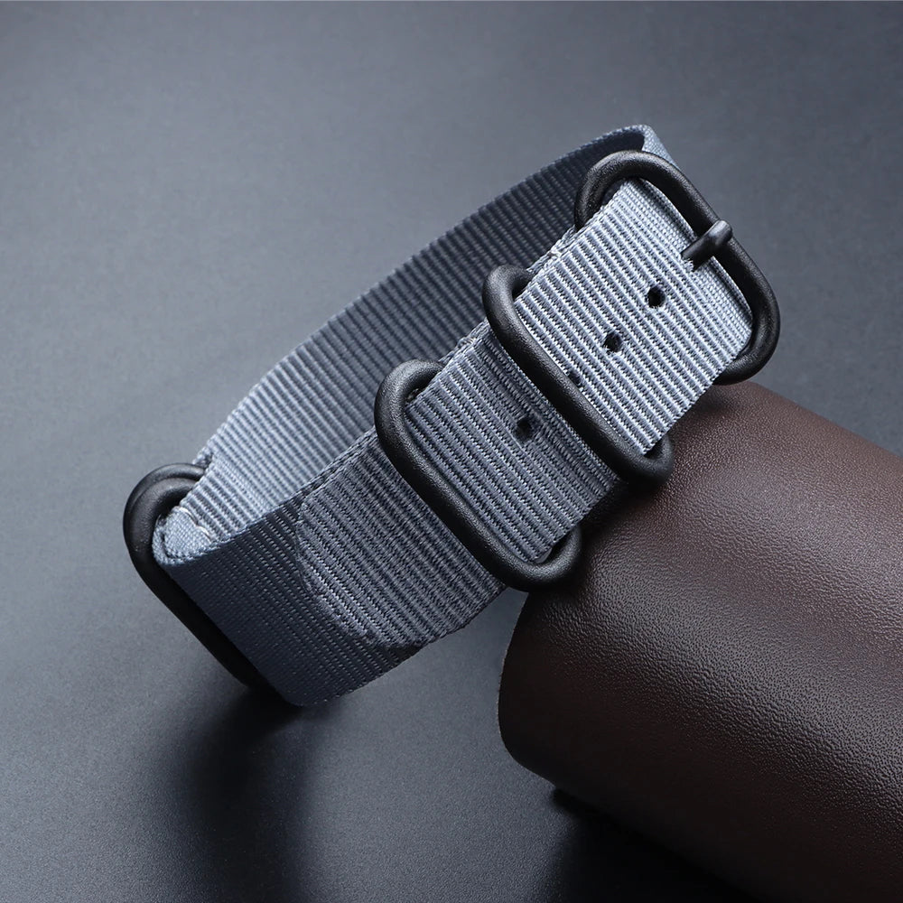 18mm 20mm 22mm Strap for Seiko High Quality Nylon Watch Band for Omega Army Sport Bracelet Replacement Military Casual Watchband