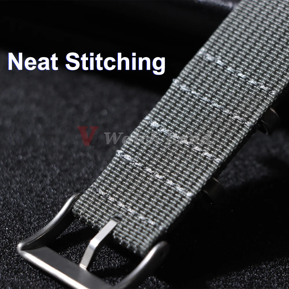 18mm 20mm 22mm Nylon Watch Strap Military Casual Watchband for Seiko Army Sport Bracelet Brown Green Black Band Replacement Belt