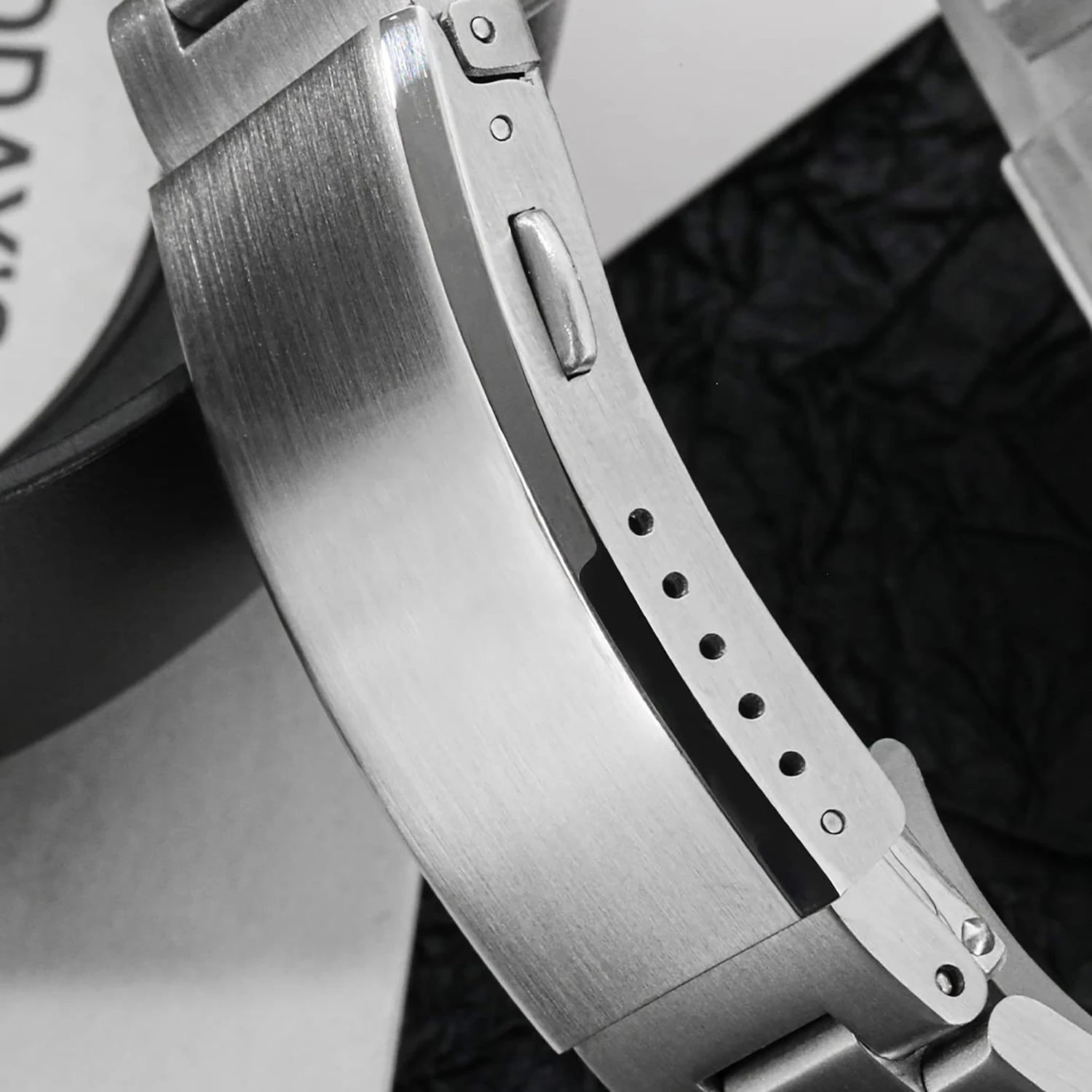 Extended Watch Buckle for Seiko Luxury Folding Safety Milled Clasp Replacement Watch Band Stainless Steel Clasp18mm 20mm 22mm