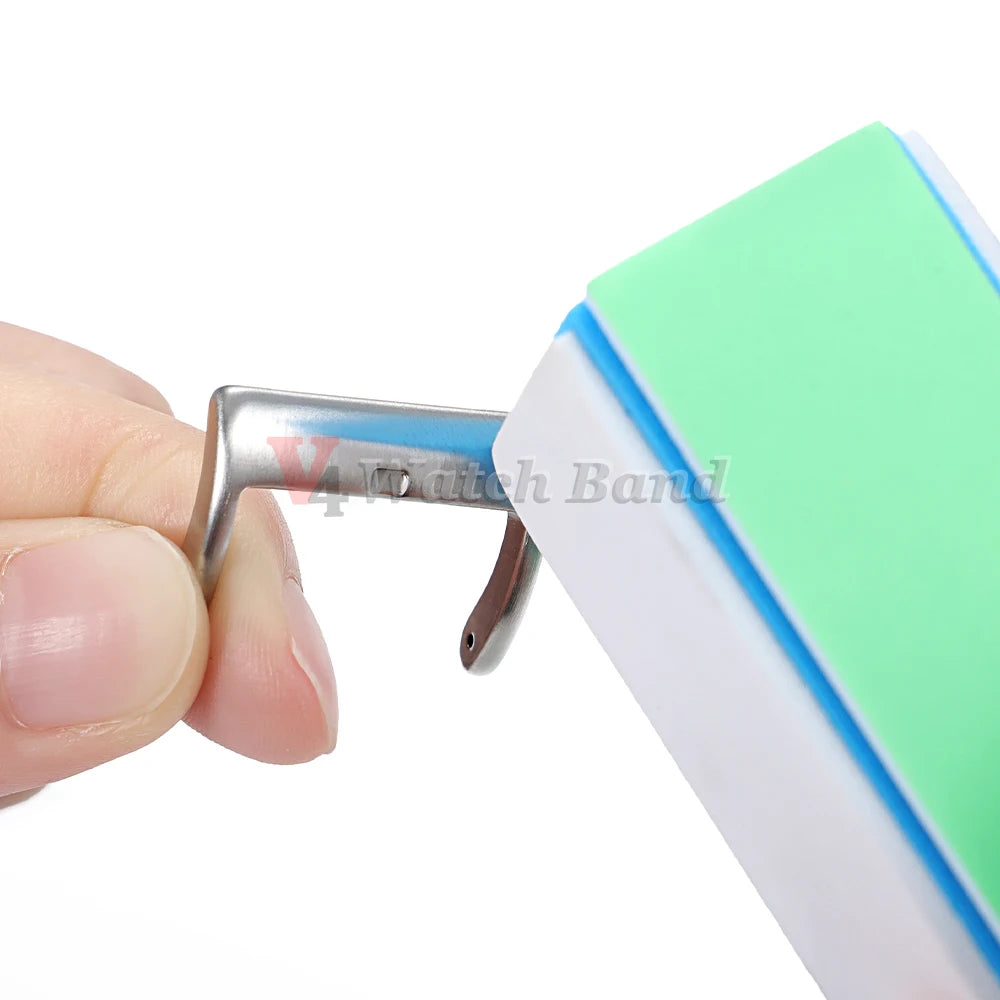 1/2/4pcs Watch Cleaner Rod for Watchmaker Accessories Tools 4 Sides Mesh Polishing Files Wrist Watch Parts Cleaning Polish Tools