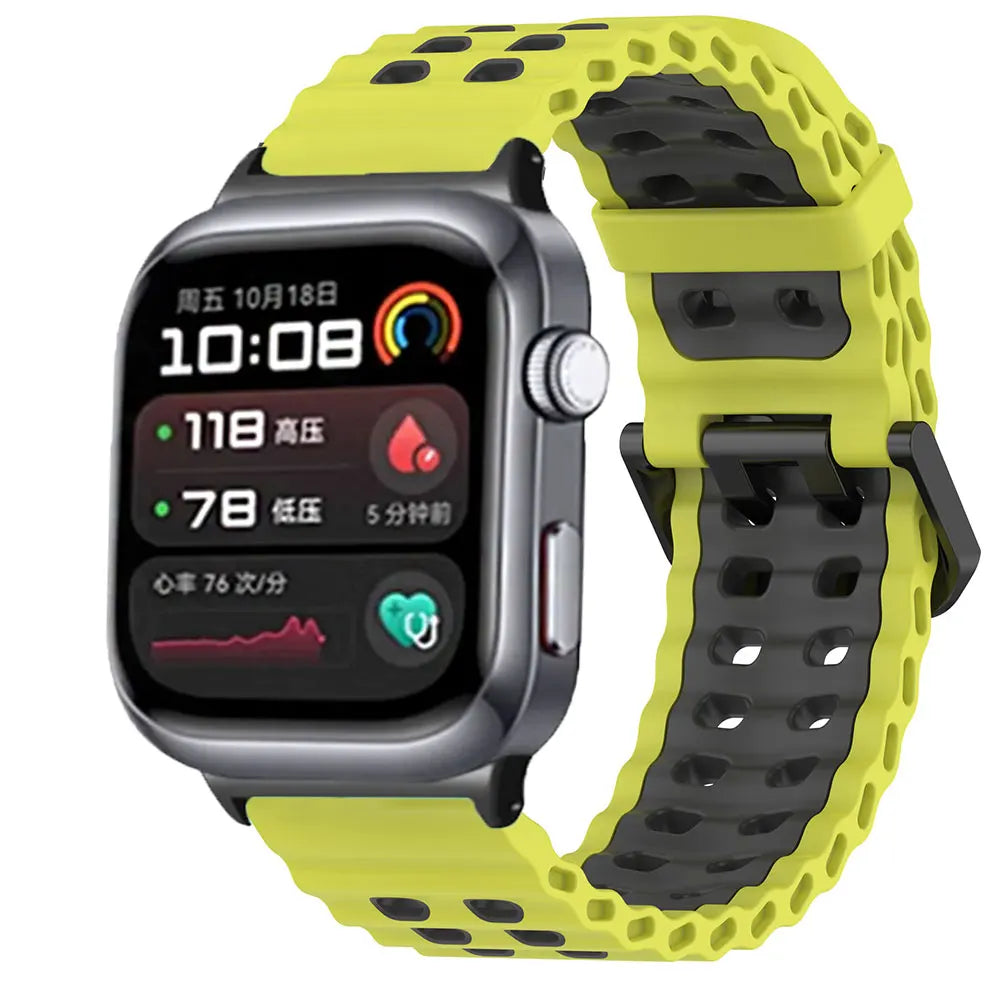 For Huawei Watch D2 Strap Silicone Wristband Accessories Correa For Huawei Watch D2 Smartwatch Bracelet Metal Connector Band