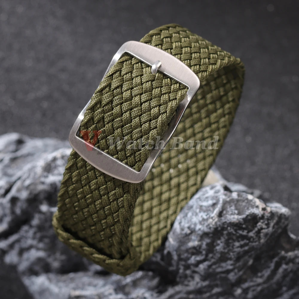 High Quality Nylon 18mm 20mm 22mm Watch Band for Seiko for Fossil for Oris Military Casual Watchband Army Sport Straps Replace