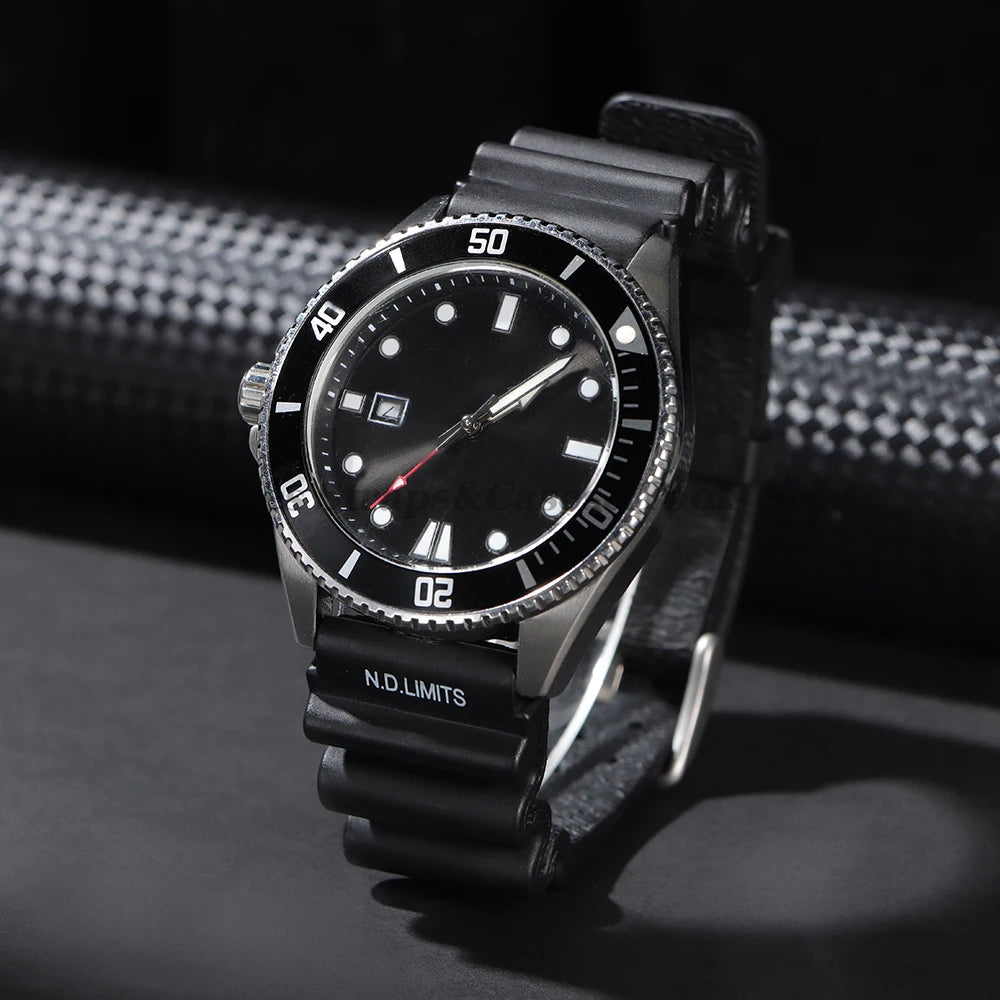 ND Limits Diver Watchband for Seiko for Rolex for Citizen Resin Wristband Men's Women High Quality Bracelet 20mm 22mm 24mm Strap