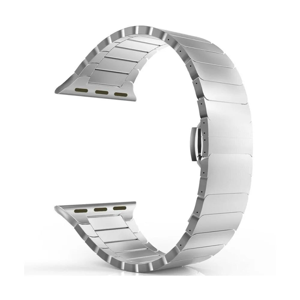 Metal Band For Apple Watch 46mm Strap Stainless Steel Watchband For Iwatch Series 11 10 Ultra 49mm 42/44/45/40mm Business Correa