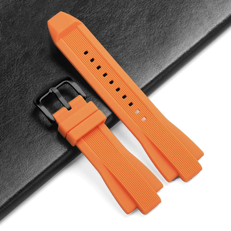 13X29mm Silicone Strap for Michael Kors Watch Band MK9020 MK8729 MK9026 MK8184 MK8152 Soft Bracelet Men Replacement Wristband