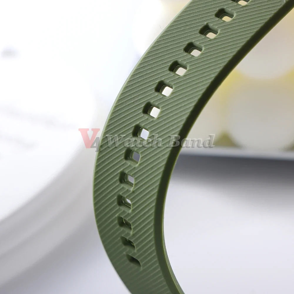 18mm 19mm 20mm 21mm 22mm Watch Band for Samsung Galaxy3 4 5 Quick Release Silicone Strap for Huawei GT2/GT3 Smart Watch Bracelet