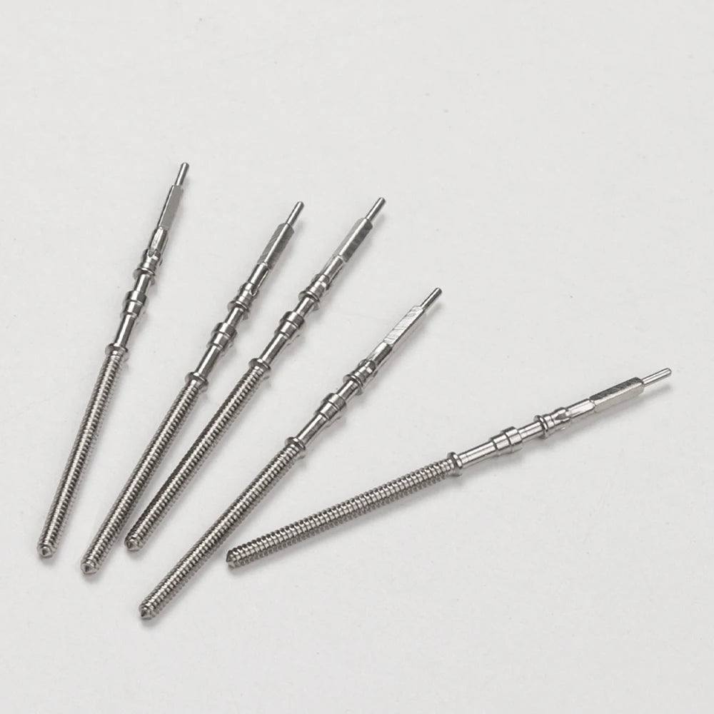 1pcs 2pcs 5pcs Movement Watch Steel Stem Crown Kit Watch Parts for Seiko NH34 NH35 NH36 NH38 NH39 Movement Watches Stem Parts