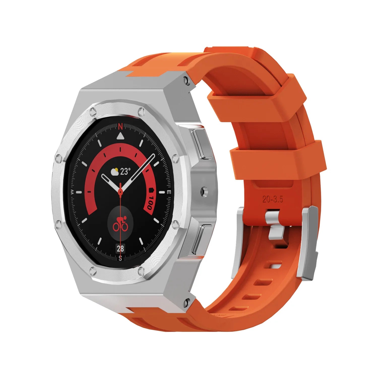 Mod Kits Case For Samsung galaxy watch 5 44mm 5pro 45mm Stainless Steel Strap Metal Cover Frame Galaxy watch 4 44mm Accessories