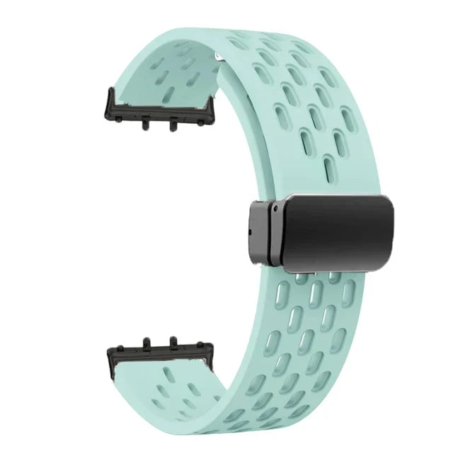 Magnetic Band For Samsung Galaxy Fit 3 Bracelet Breathable Sport Wristband For Samsung Galaxy Fit 3 Smartwatch Strap Correa