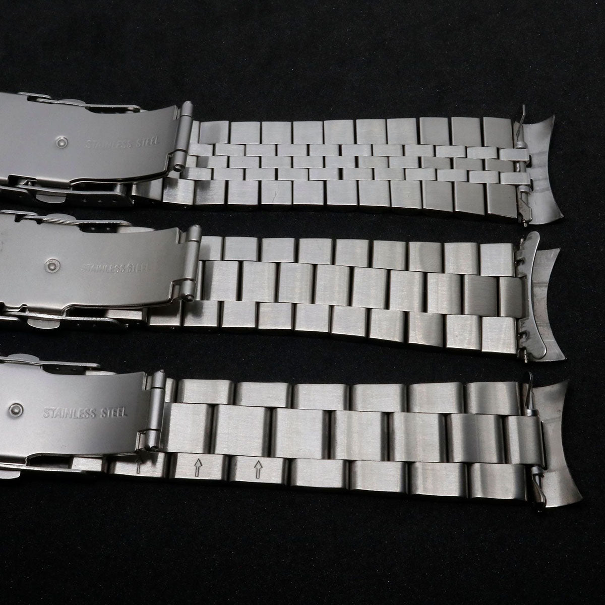 Curved Strap for Seiko Luxury Solid Stainless Steel Watch Band 18/19/20/21/22/24/26mm Arc End Belt Men Watch Accessories