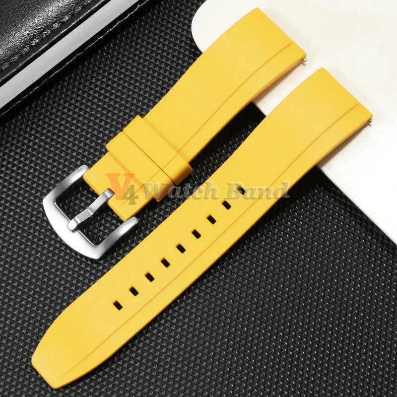 Quick Release Rubber Watch Strap for Citizen for Seiko20mm 22mm 24mm Premium Silicone Band for Omega Replace Bracelet for Tissot