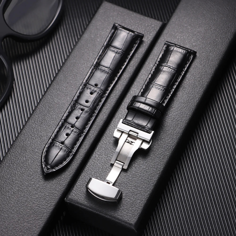 13mm 15mm 17mm 19mm 21mm 23mm Universal Leather Watch Strap Watchband for Men Women 12mm 14mm 16mm 18mm  20mm  22mm Watch Band