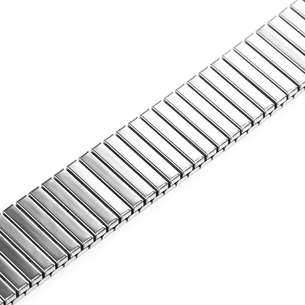 Metal Stainless Steel Elastic Stretch Watchband Expansion Strap for Huawei Watch GT2/3 Bracelet Accessories 14 16 18 20mm 22mm