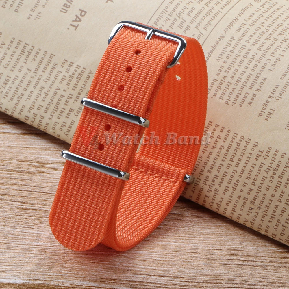 High Quality Nylon Watch Band for Omega 20mm 22mm 18mm Strap for Seiko Military Casual Watchband Army Sport Bracelet Replacement