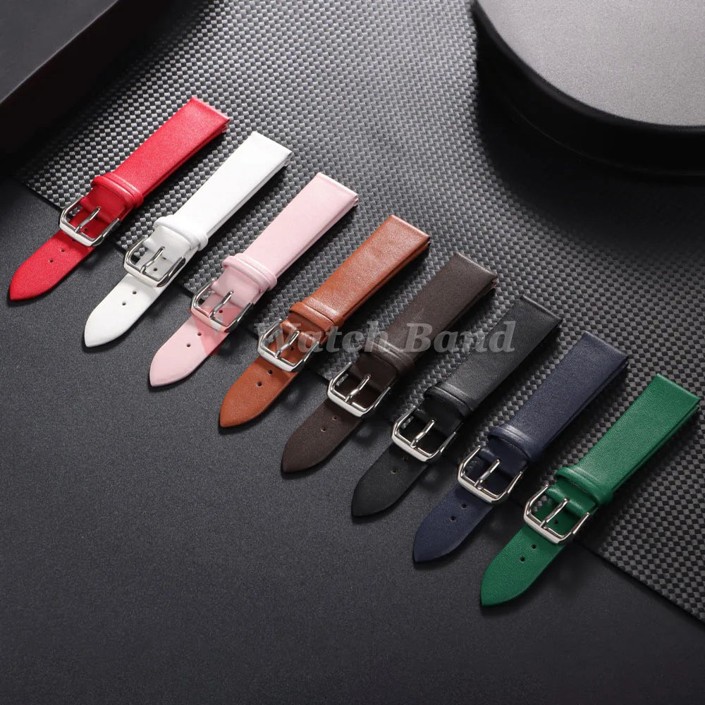 18mm 20mm 22mm Vintage Oil Wax Cowhide Watchband for Smart Watch Band Wristband for Omega Strap for Seiko Bracelet Replacement