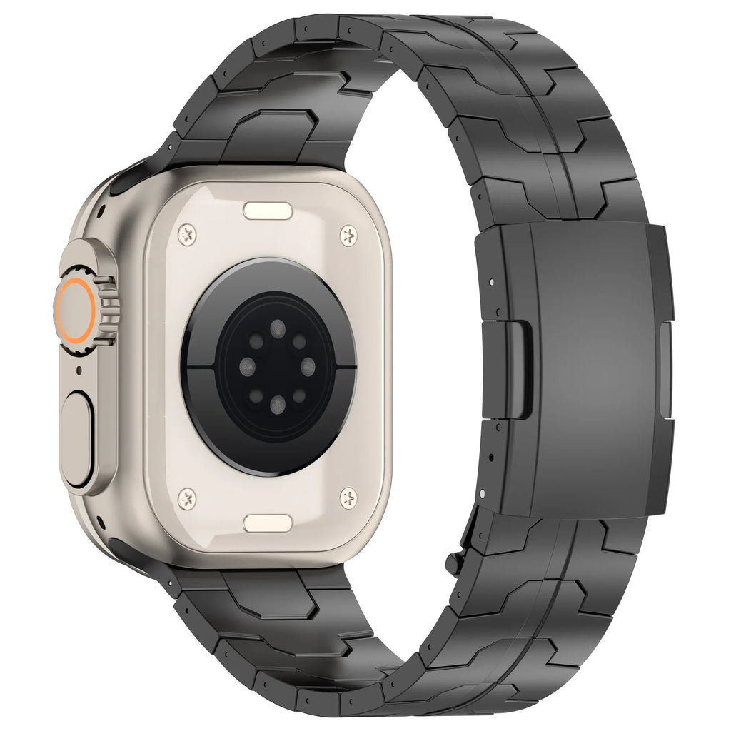 Titanium Strap For Apple Watch 10 46mm Business Wristband Bracelet For Iwatch 10 9 8 Ultra 49mm 44/42/45mm Wristband Accessories